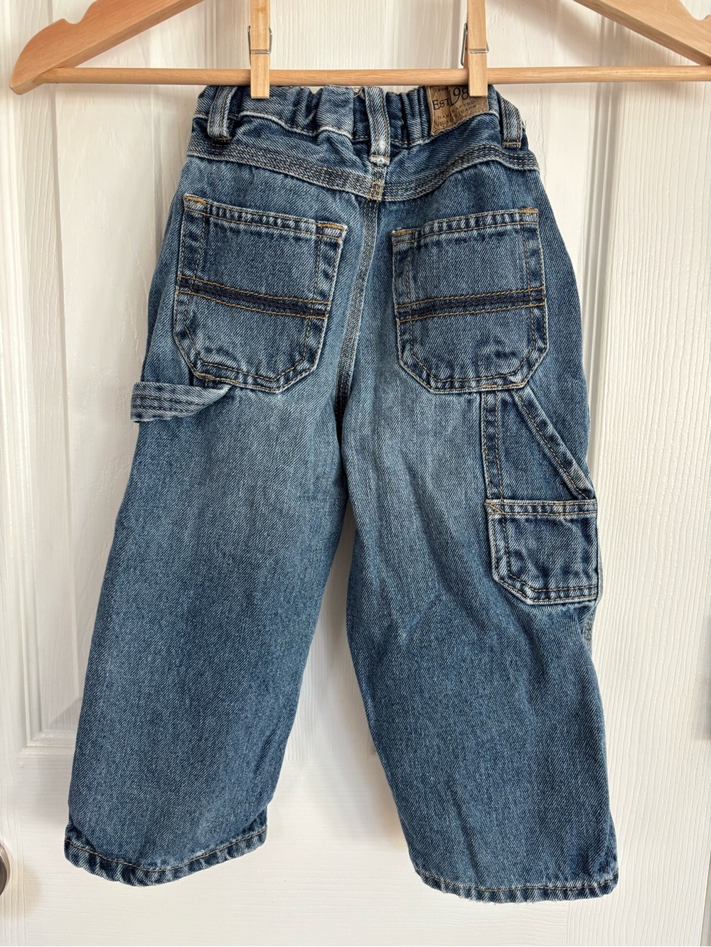 2T Children’s Place Carpenter Utility Denim Jeans w Hammer Loop